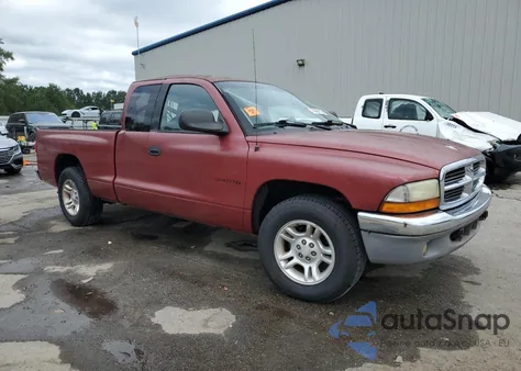 2001 Dodge Dakota из США, поврежденный, VIN 1B7GL22N61S301758